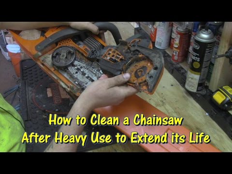 How to Clean a Chainsaw by @GettinJunkDone