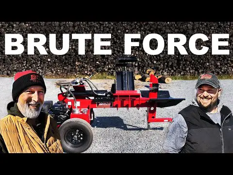 BRUTE FORCE SEMI PRO LOG SPLITTER - With Factory Tour!