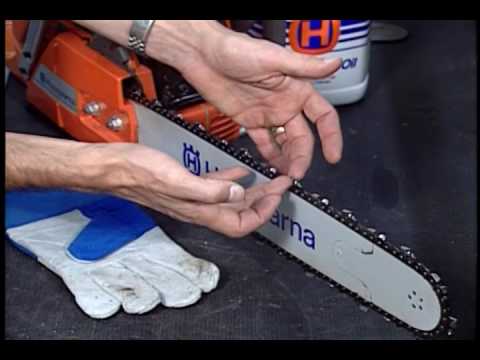 Chainsaw Chain Maintenance