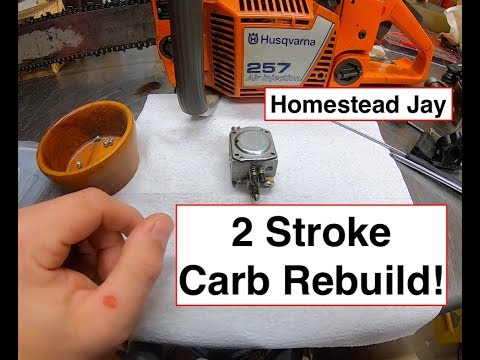How to Clean a Chainsaw Carb!