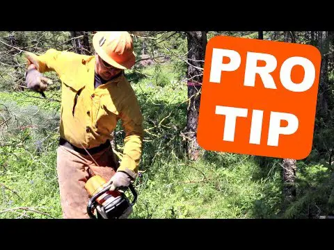 How To Start A Chainsaw - LIKE A PRO!!!
