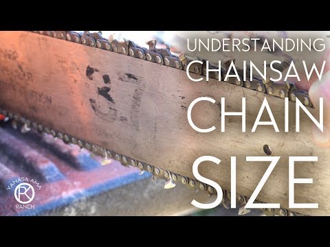 How Do You Determine Chainsaw Chain Size