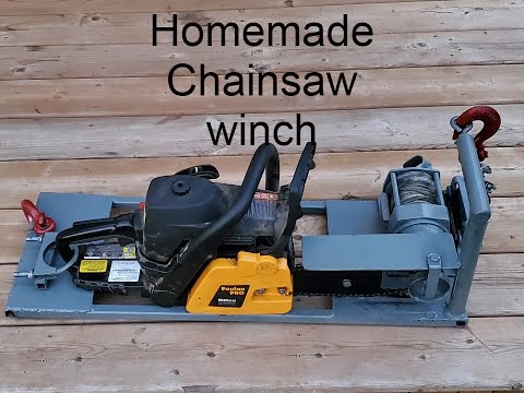DIY Chainsaw winch