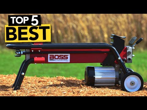 TOP 5 INCREDIBLY powerful Electric Log Splitters on the market