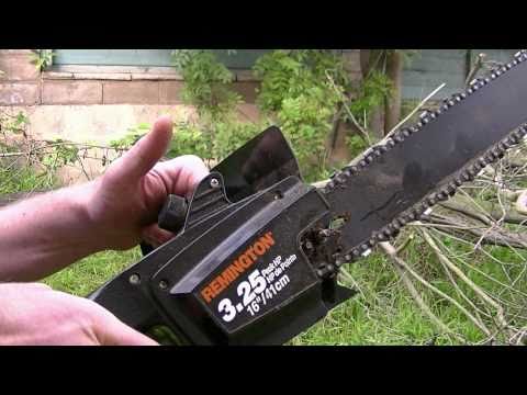 How To Use An Electric Chainsaw