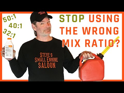 Correct Way To Mix Gas and Oil For a ChainSaw, WeedEater etc.