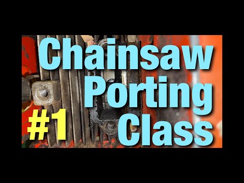 Chainsaw Porting Class!! How To Port A Chainsaw For Beginners! Homelite Super XL Automatic #1