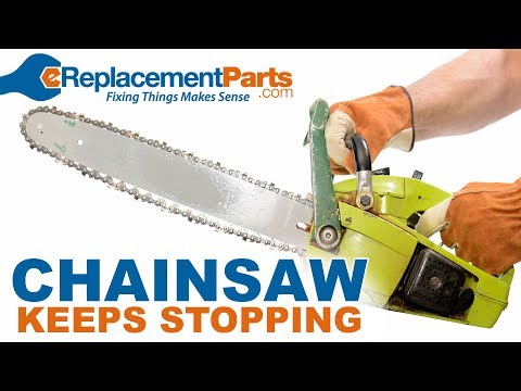 How to Diagnose a Chainsaw That Starts and Stops, or Bogs Down | eReplacementParts.com