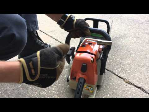 Daily Chainsaw Check and Operation