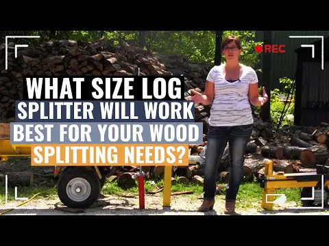 What Size Log Splitter Will Work Best For Your Wood Splitting Needs?