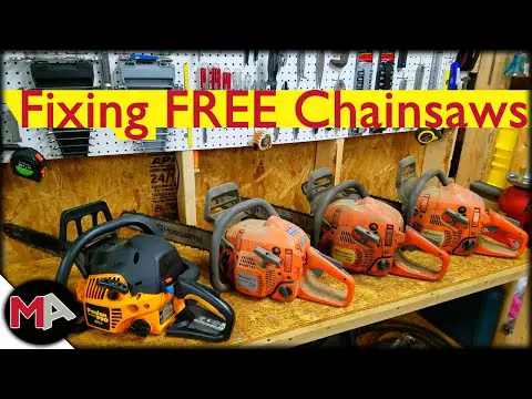 Repairing Chainsaws