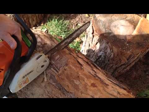 How you can tell if your chainsaw chain needs to be sharpened