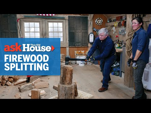 How to Split Firewood By Hand or Machine | Ask This Old House
