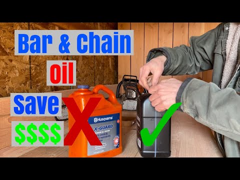 Testing the Cheapest Bar and Chain Oil for Chainsaws