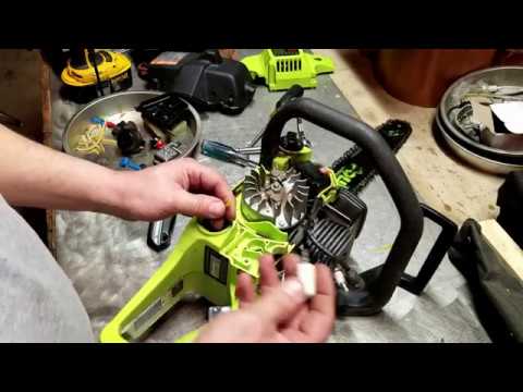 Poulan 2050 Chainsaw - Installing New Fuel Lines
