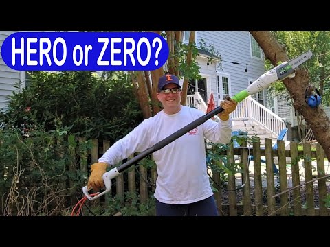$60 Pole Chainsaw from Harbor Freight Honest Review