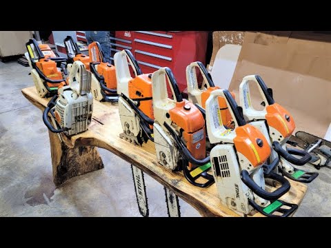 The Chainsaw Collection! What is Each Chainsaw Used for?