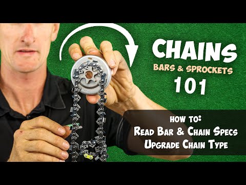 Chainsaw Chains, Bars, &amp; Sprocket - EXPLAINED!