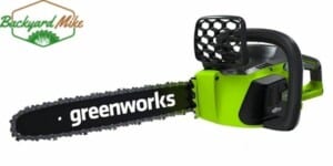 Green Works 16-inch G-MAX 40V Chainsaw
