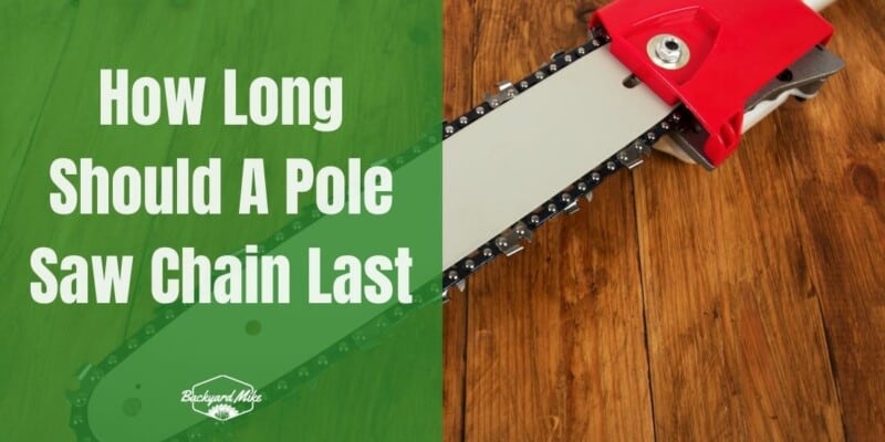 How Long Should A Pole Saw Chain Last