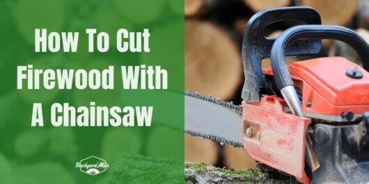 How To Cut Firewood With A Chainsaw: Step-By-Step Process To Make ...
