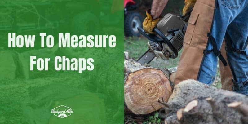 how to measure for chaps