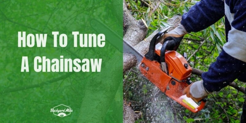 How To Tune A Chainsaw