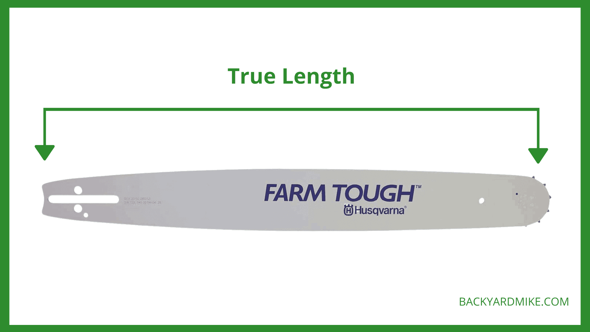 How to Measure a Chainsaw Bar and Chain Length April 2024