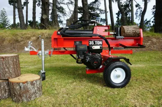 Can A Log Splitter Get Wet: Everything You Should Know About Using Log Splitters In Wet Conditions 2 can a log splitter get wet - log splitter in gloomy weather