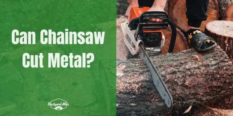 can chainsaw cut metal