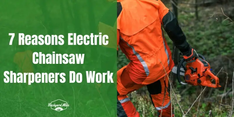do electric chainsaw sharpeners work