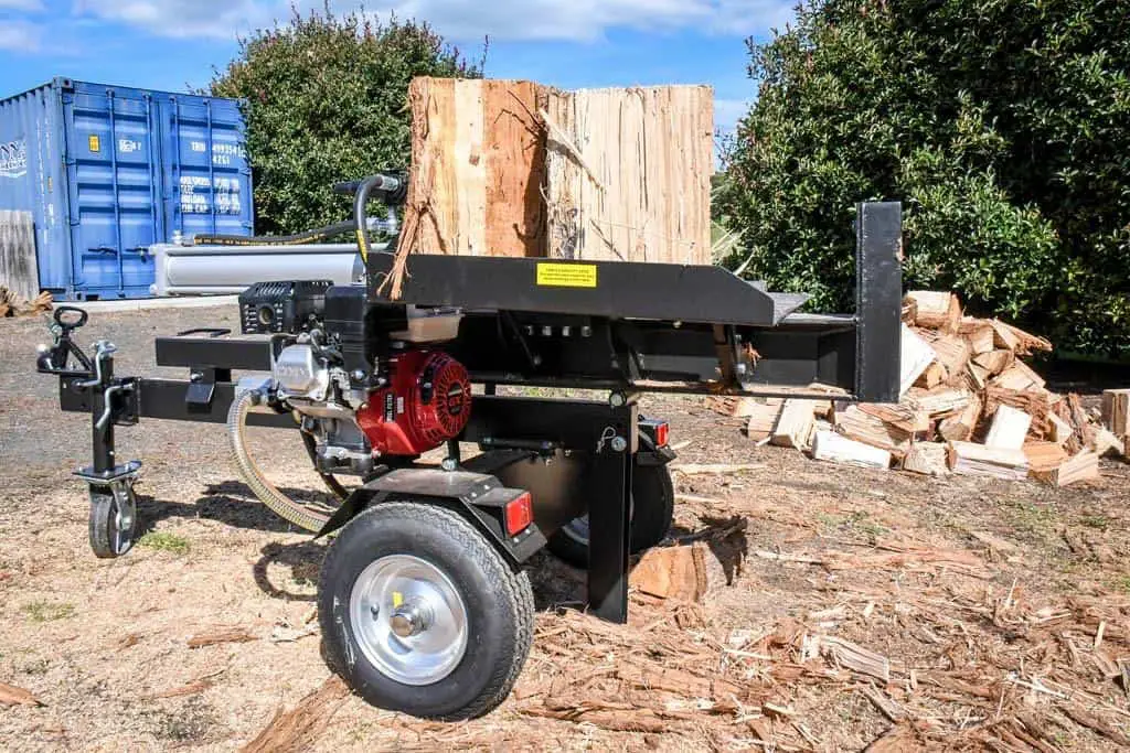 How To Bleed A Log Splitter Backyard Mike