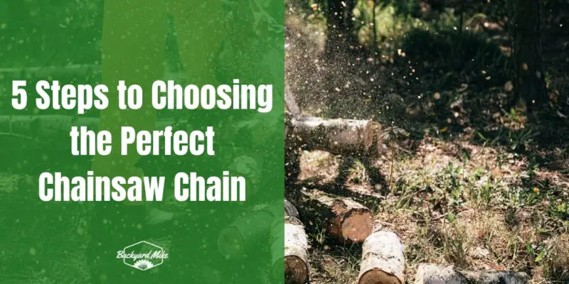 how to choose a chainsaw chain