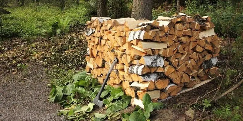 how to dry firewood fast