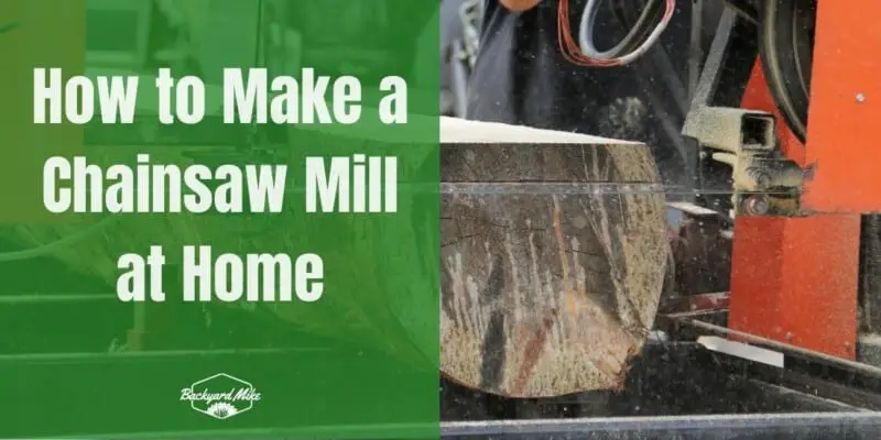 how to make chainsaw mill