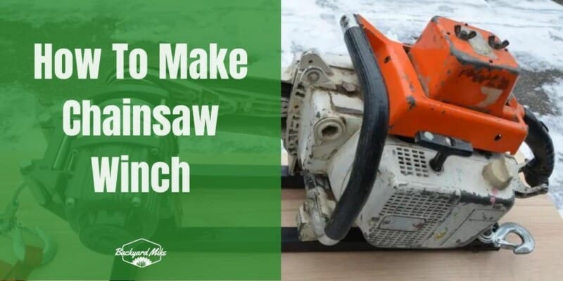 how to make chainsaw winch