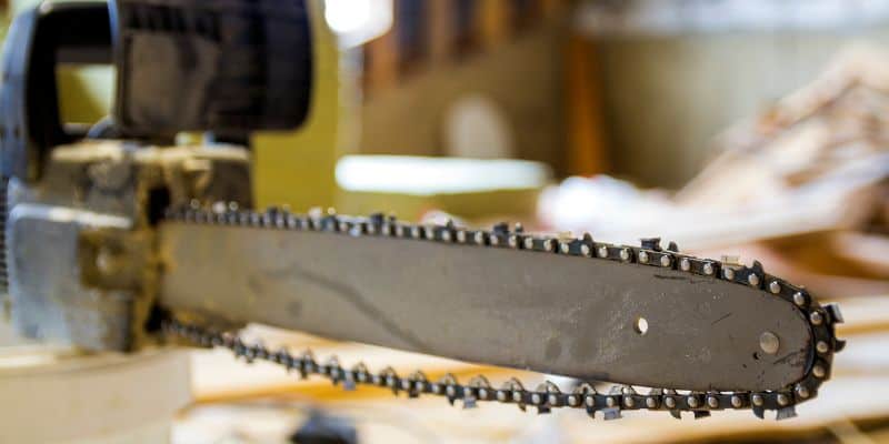 how to measure chainsaw bar chain