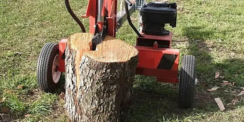 how to split a large log