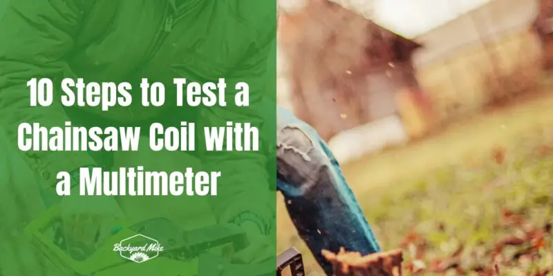how to test a chainsaw coil with a multimeter