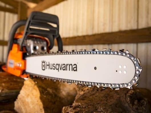 husqvarna tight chainsaw chain