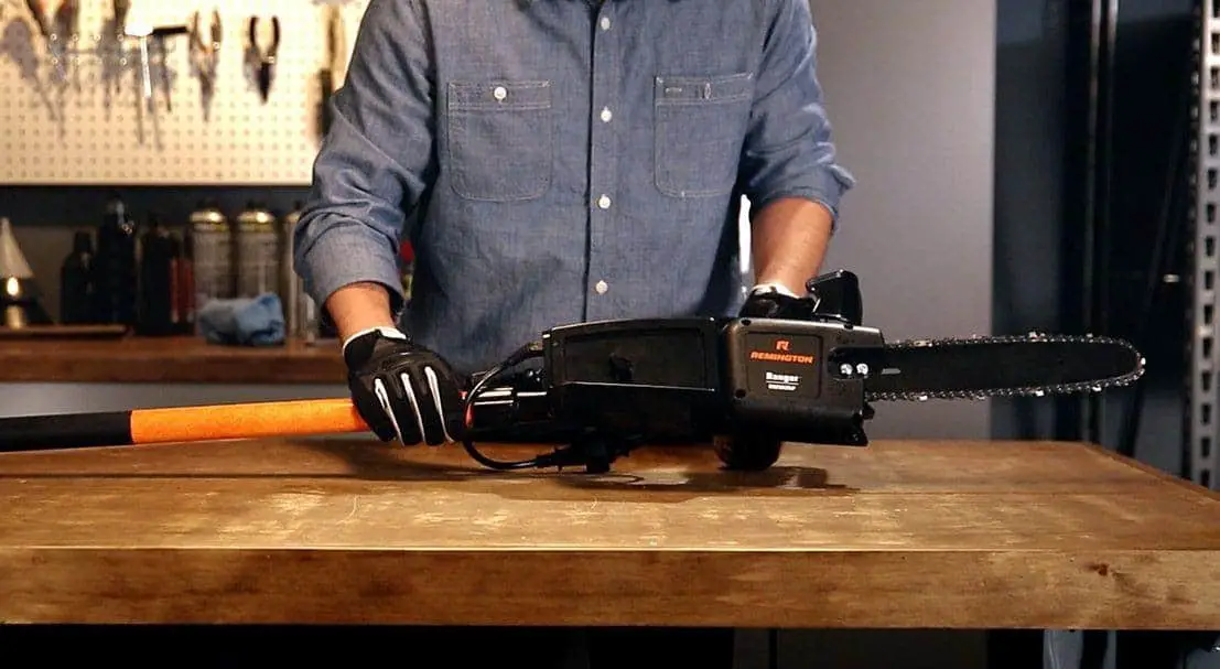 How To Tighten A Pole Saw Chain Backyard Mike