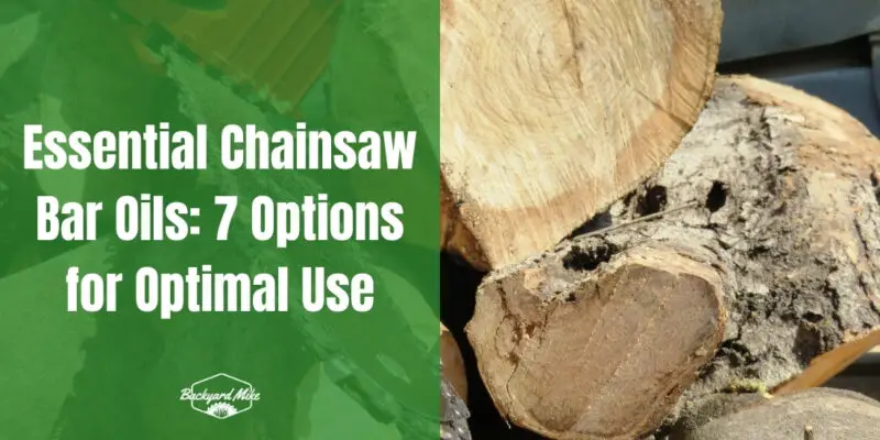 what chainsaw bar oil to use
