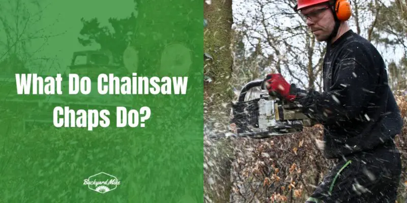 What Do Chainsaw Chaps Do?