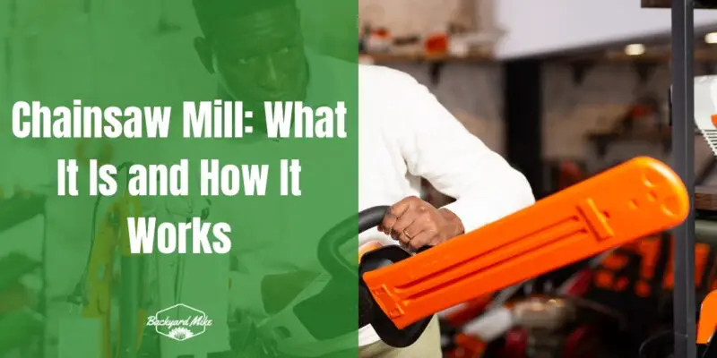 what is a chainsaw mill