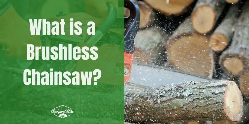 What is a Brushless Chainsaw? Backyard Mike