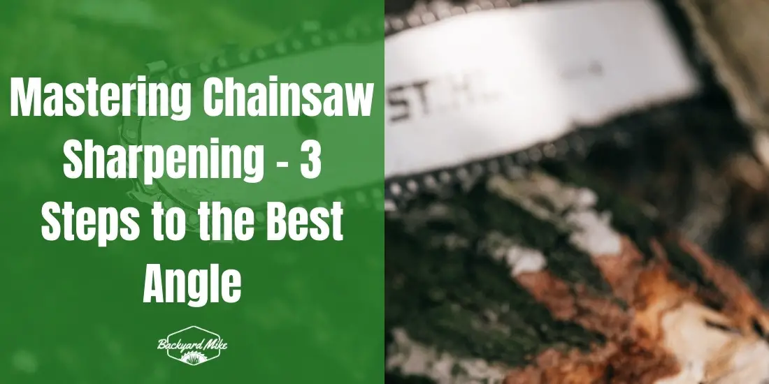 what is the best angle to sharpen a chainsaw