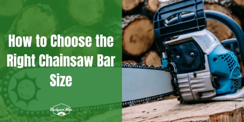 what size bar for chainsaw