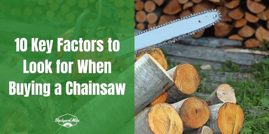 what to look for when buying a chainsaw