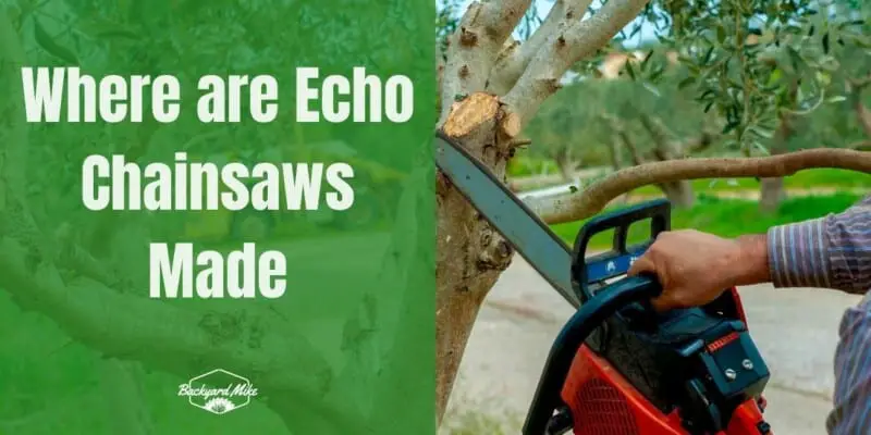 where are echo chainsaws made