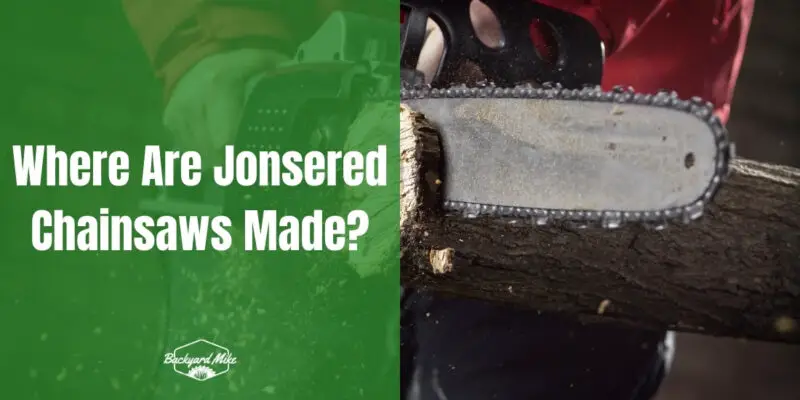 where are jonsered chainsaws made